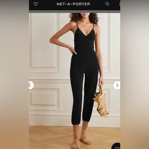 Norma Kamali slip jog jumpsuit